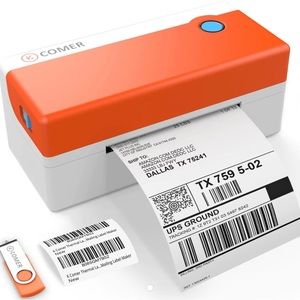 New K Comer Shipping Label Printer 150mm/s- Desktop 4x6 Thermal Label